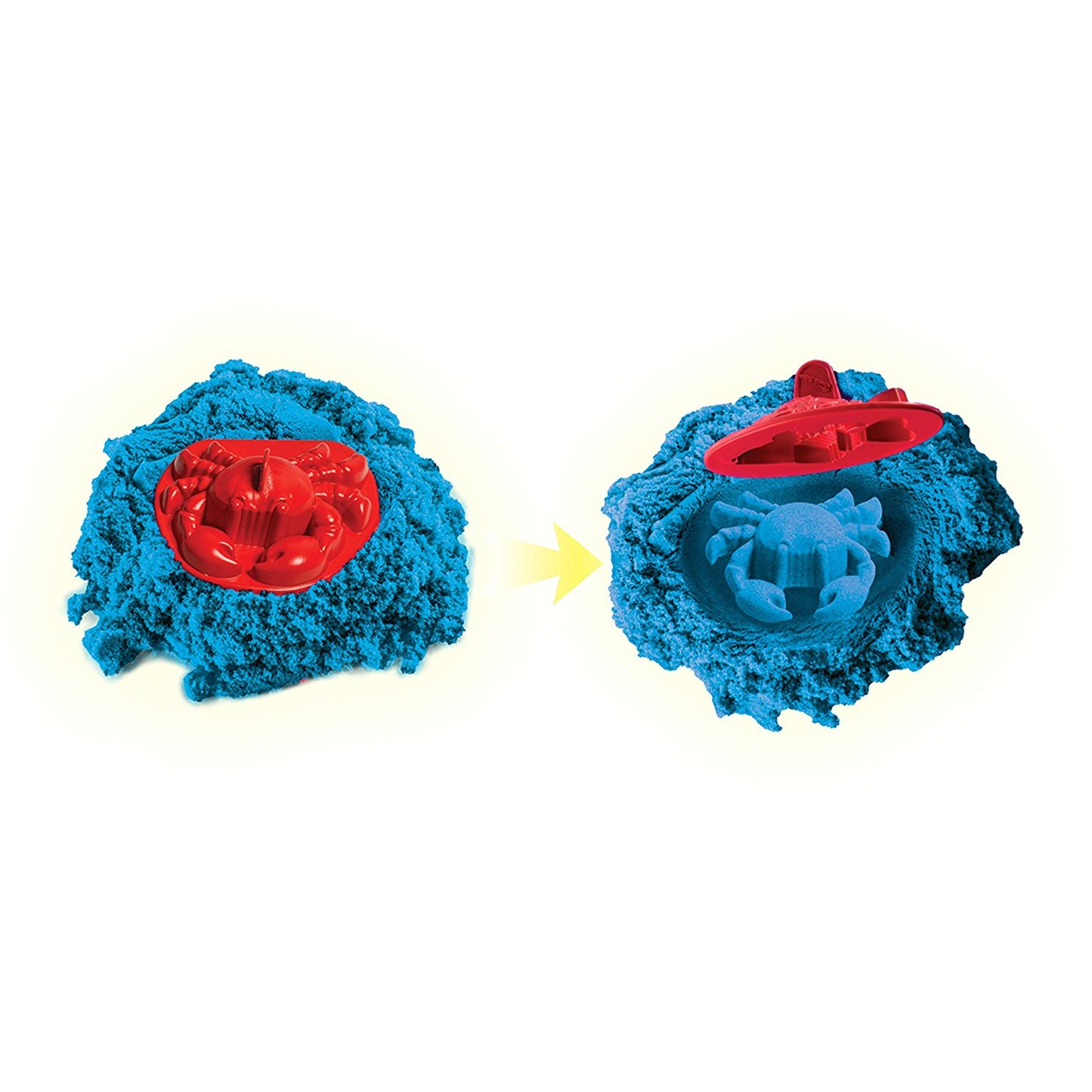 Kinetic Sand Box Set - Magic Play Sand & Moulds - Spinmaster