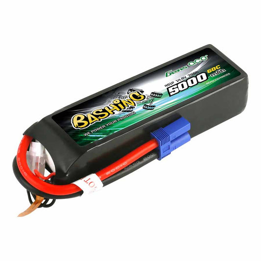 Gens Ace Bashing 4S 14.8V 5000mAh 60C Soft Case LiPo Battery (G-Tech)