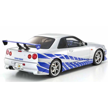 Kyosho Fast & Furious Nissan GT-R 2001 1:12 Resin Car
