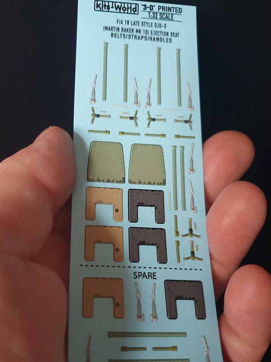 Kits World 3D132022 3D Printed Decal 1:32 McDonnell-Douglas F/A-18E F/A-18F Horn