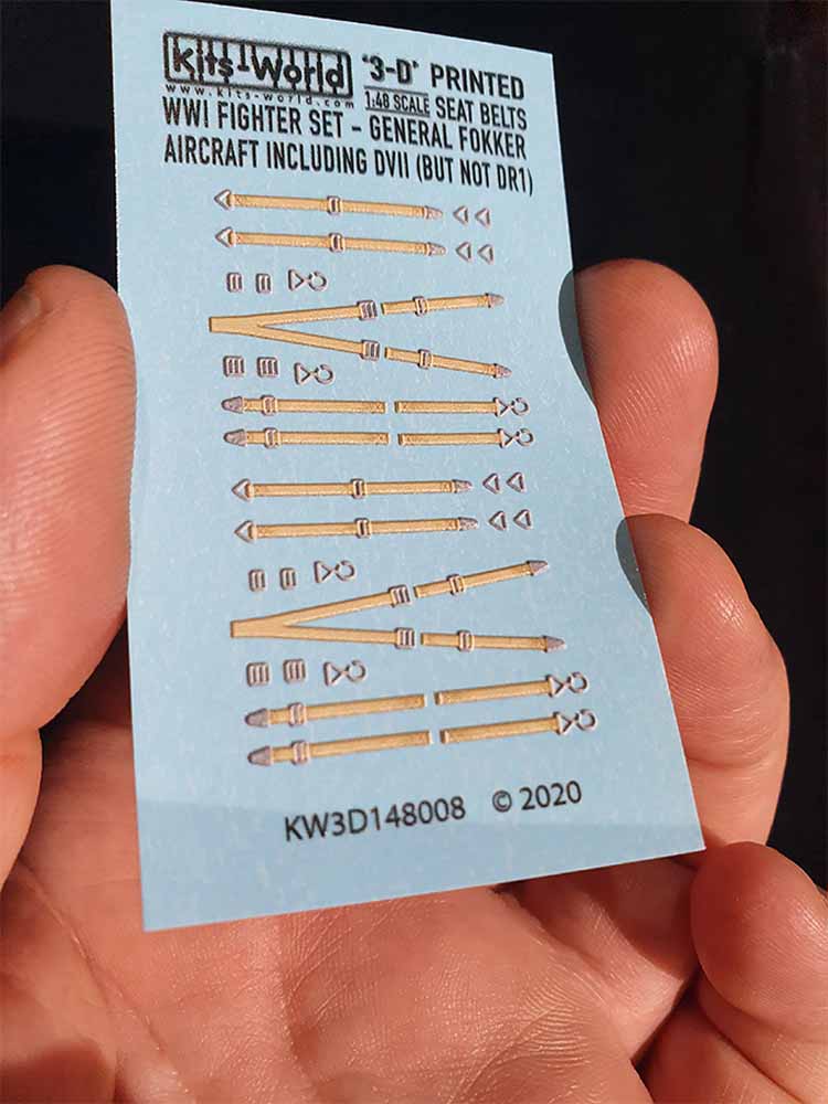 Kits World 3D148008 3D Printed Decal 1:48 Full Colour 3D WWII 3D Full colour sea