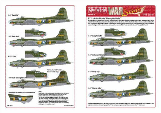 Kits World 148136 Aircraft Decals 1:48 This Kitsworld decal sheet covers some of