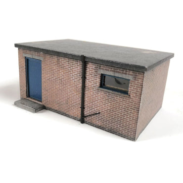 Scale Model Scenery KX048 Utility Building Plant Room OO/HO Gauge