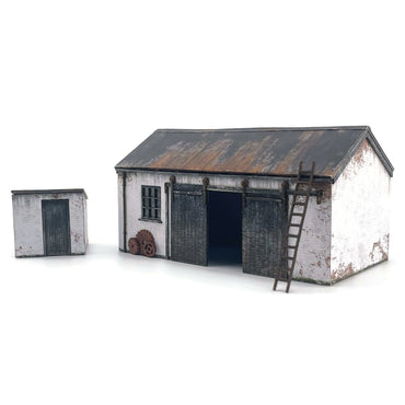Scale Model Scenery KX054 Tony's Cart Shed OO/HO Gauge