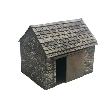 Scale Model Scenery KX057 Derelict Barn OO/HO Gauge