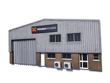 Scale Model Scenery KX060 Ultra-Low Relief Industrial Unit - Front OO/HO Gauge
