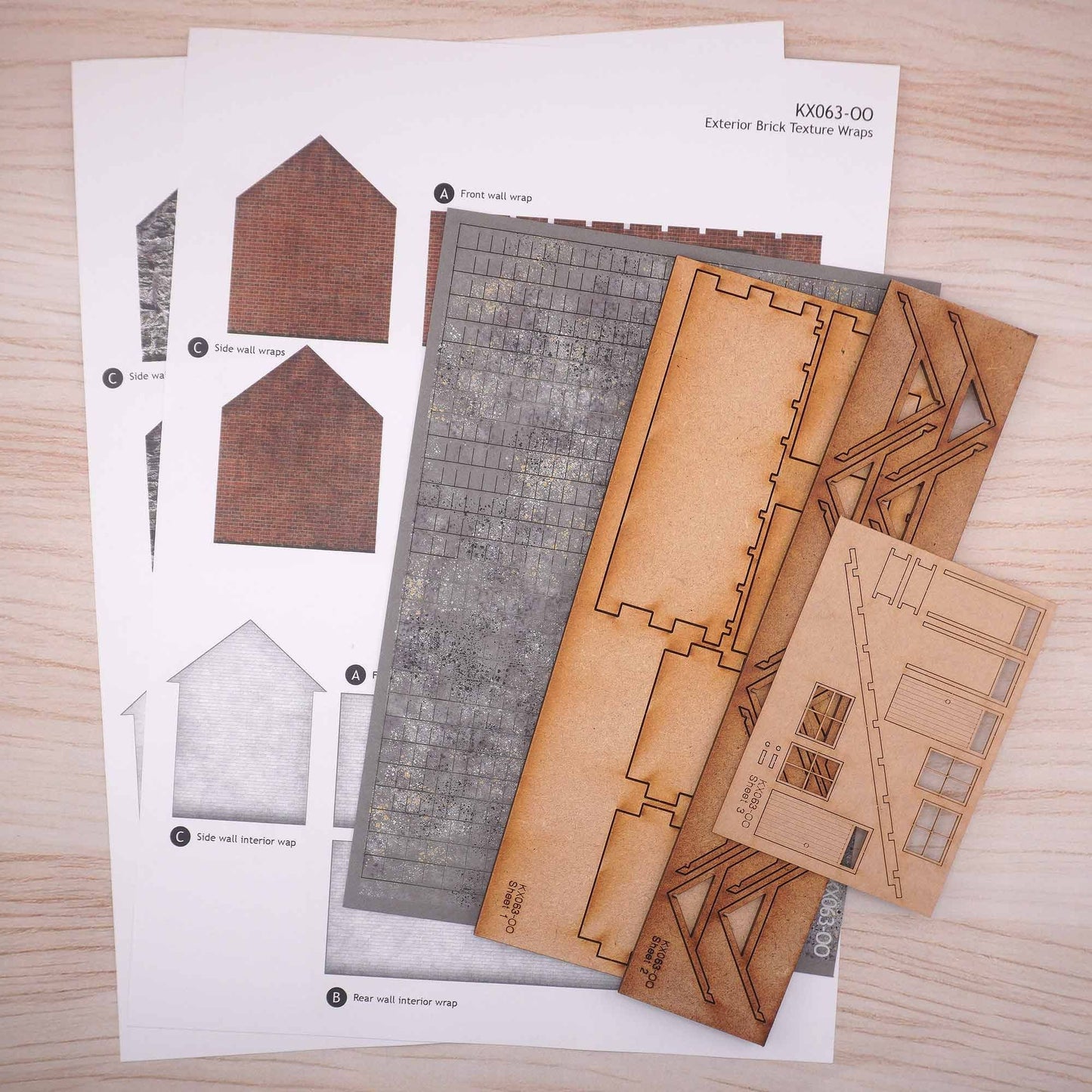 Scale Model Scenery KX063 Outbuilding/Workshop OO/HO Gauge