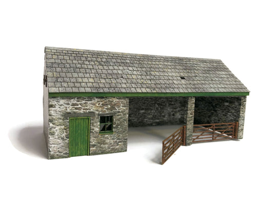 Scale Model Scenery KX064 Farm Machinery/Tractor Store OO/HO Gauge