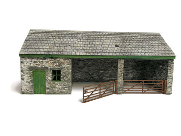 Scale Model Scenery KX064 Farm Machinery/Tractor Store OO/HO Gauge