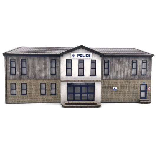Scale Model Scenery KX109 Low Relief Police Station OO/HO Gauge