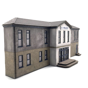 Scale Model Scenery KX109 Low Relief Police Station OO/HO Gauge
