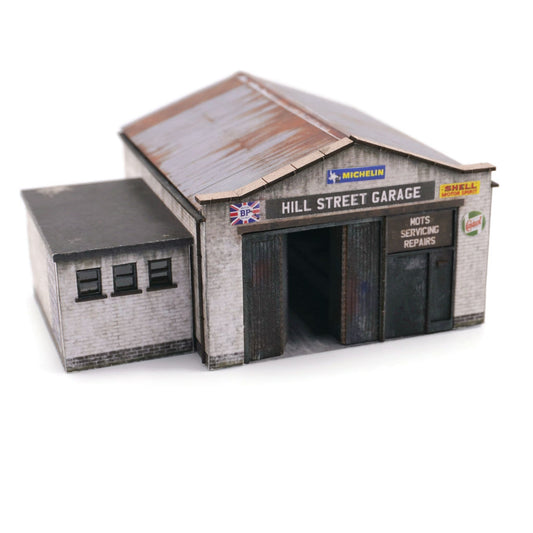 Scale Model Scenery KX112 Backstreet Garage OO/HO Gauge