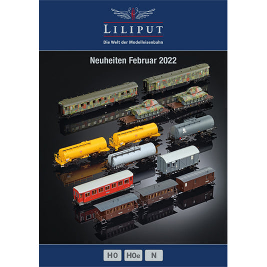 Liliput 20220 Liliput Leaflet, New Products 2022