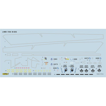 Great Wall Hobby L1009 B-52G Stratofortress Strategic Bomber 1:144 Model Kit