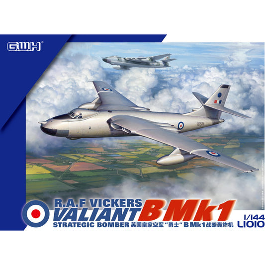 Great Wall Hobby RAF Vickers Valiant M.MkI 1:144 Model Kit L1010