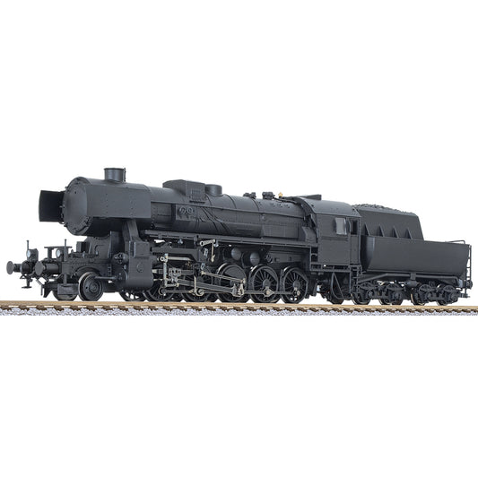 Liliput 131520 BR 52, neutral livery black, Ep.II-III HO Gauge