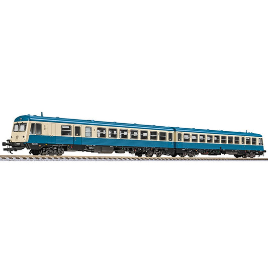 Liliput L133217 2-Unit Railcar Class 628 008-5/018-4, "Augsburg" Pufferbohlen HO