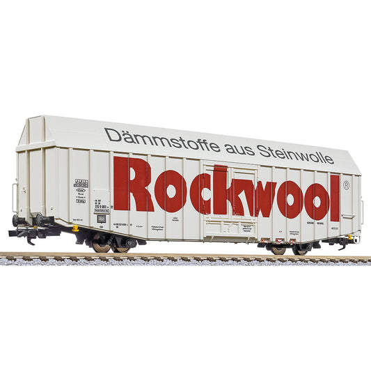 Liliput 235814 Large Volume Wagon Hbbks DB "Rockwool" Era V White (Medium Version) HO Gauge