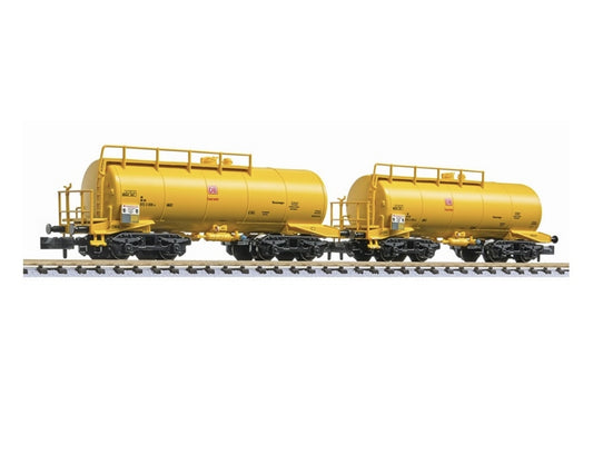 Liliput L260114 2-Unit 4-Axle Tank Wagon "Löschzug Wilhelm Köhler" Era N Gauge