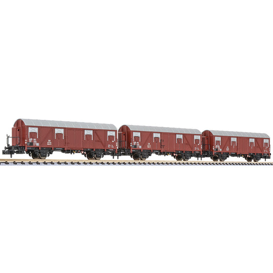 Liliput 260130 3-unit set, Glmhs 50, DB, period III, 1959, cabin N Gauge