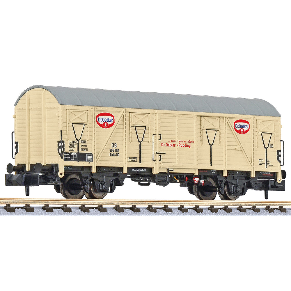 Liliput 265052 Closed wagon, type Glmhs, "Dr. Oetker", DB, Ep.III N Gauge