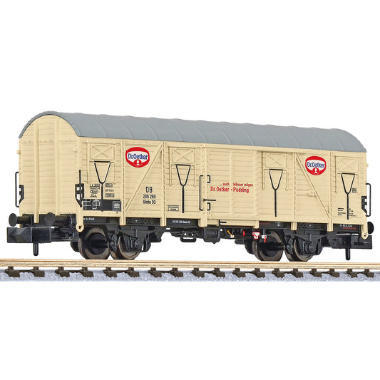 Liliput 265052 Closed wagon, type Glmhs, "Dr. Oetker", DB, Ep.III N Gauge