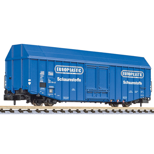 Liliput 265806 Big volume wagon, Hbks, DB, "EUROPLASTIC", Ep.IV (short) N Gauge