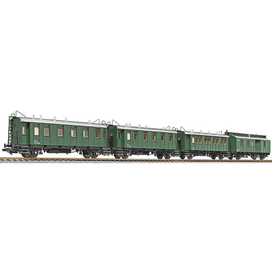 Liliput L330516 4-unit passenger coach set, ÖBB, era III HO Gauge