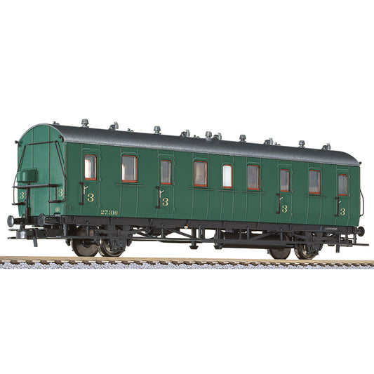 Liliput 334050 Passenger Coach 3rd Class Cd-21 27.316 SNCB Ep.II HO Gauge