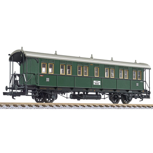 Liliput L334102 Passenger coach, 3rd Class, Ci 13717, Bad 01, era I HO Gauge