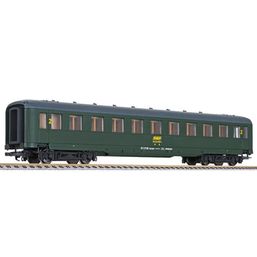 Liliput 334593 Skirted Coach 2. Class, SNCF, Epoche IV, 1967, 1. Nummer HO Gauge