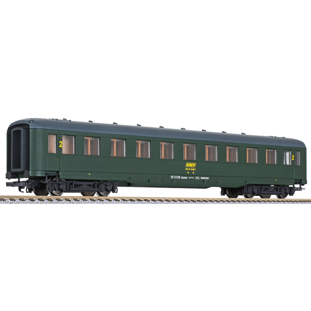 Liliput 334594 Skirted Coach 2. Class, SNCF, Epoche IV, 1967, 2. Nummer HO Gauge