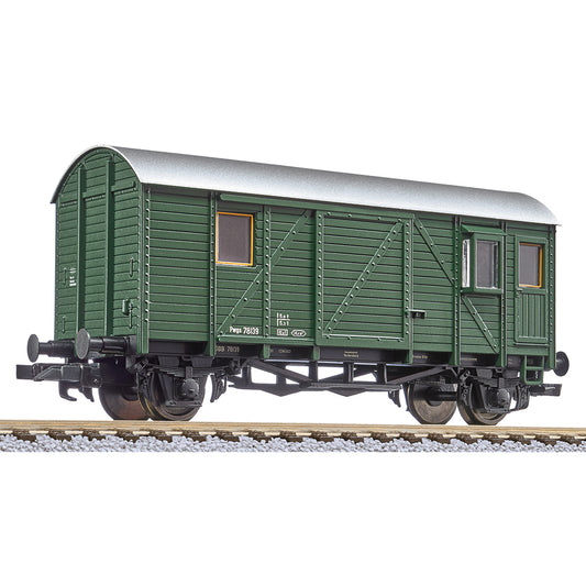 Liliput 334611 Brake Van, ÖBB, Green, Ep.III/IV HO Gauge