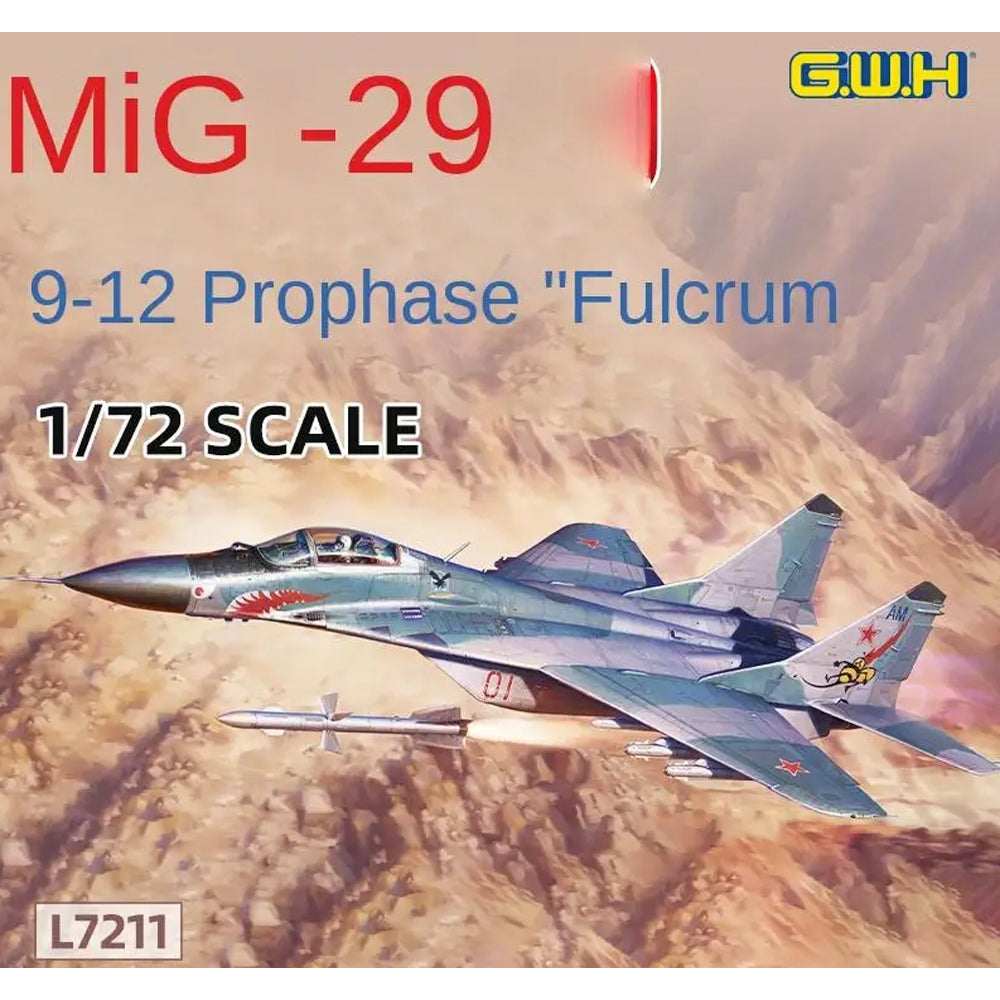 Great Wall Hobby L7211 MiG-29 9-12 Early Type Fulcrum 1:72 Model Kit
