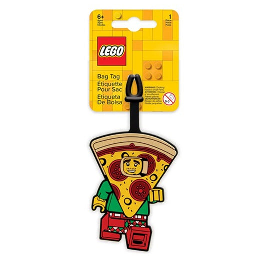 LEGO Bag Tag - Pizza Guy