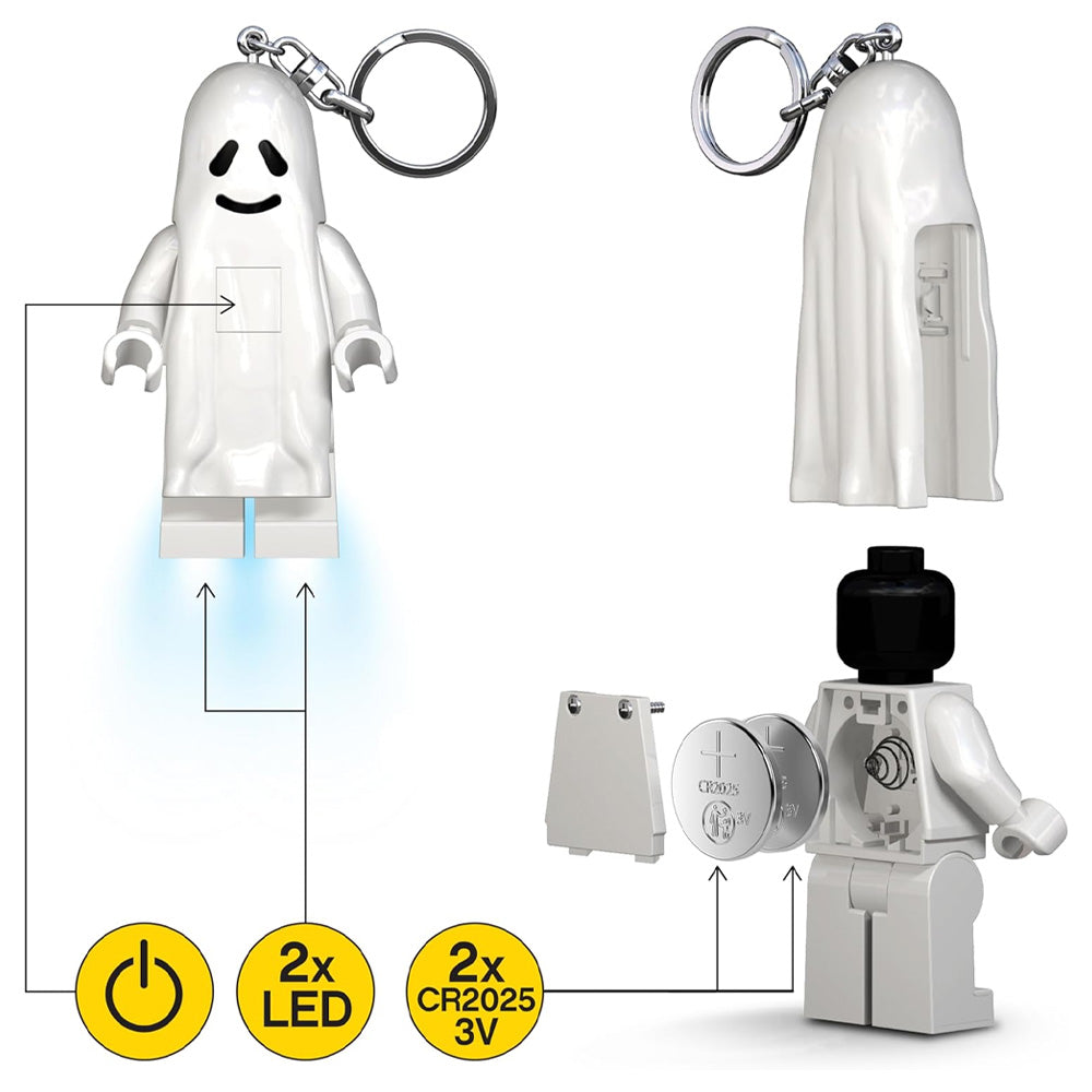 LEGO Keyring LED Light - Ghost Halloween KE48H
