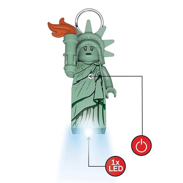 LEGO Keyring LED Light - Statue of Liberty Figure KE158H