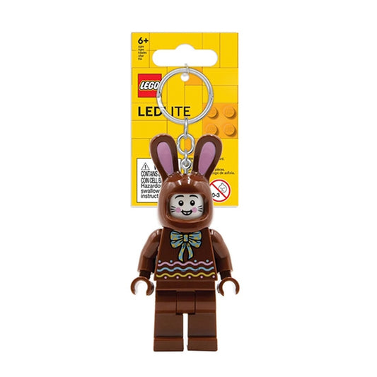 LEGO Keyring LED Light - Chocolate Bunny Minifigure