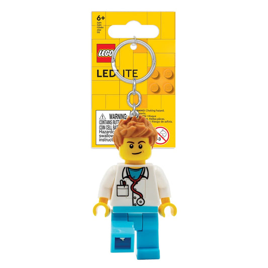 LEGO Keyring LED Light - Male Doctor Minifigure