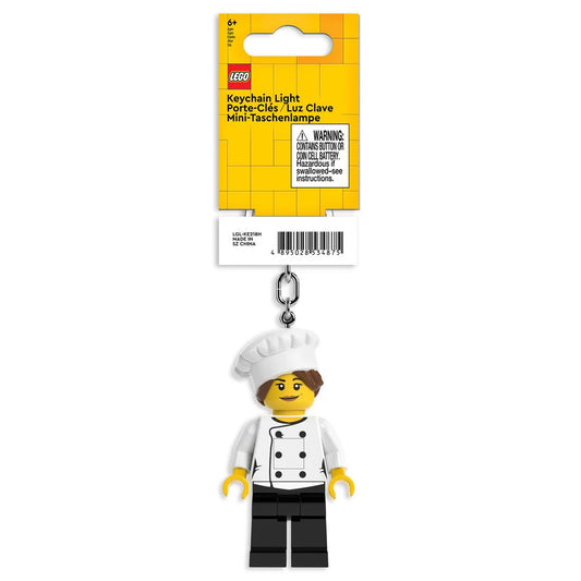 LEGO Keyring LED Light - Gourmet Chef Minifigure