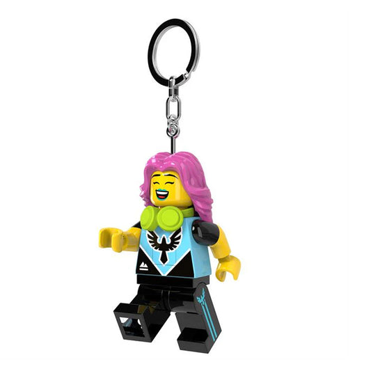 LEGO Keyring LED Light - Gamer Girl Figure KE229H