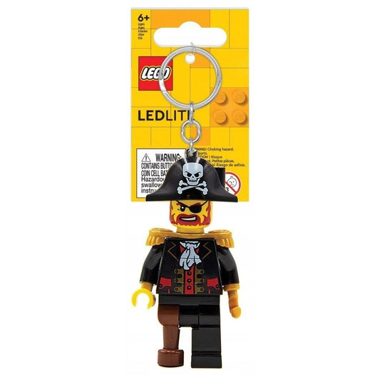 LEGO Keyring LED Light - Captain Brickbeard Minifigure