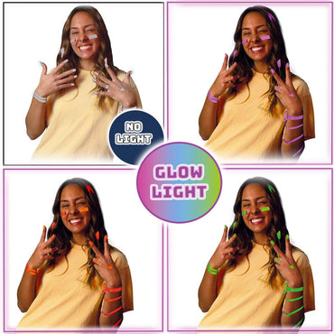 Let's Glow Studio LET01410 Sticker Accessory Pack Age 8+