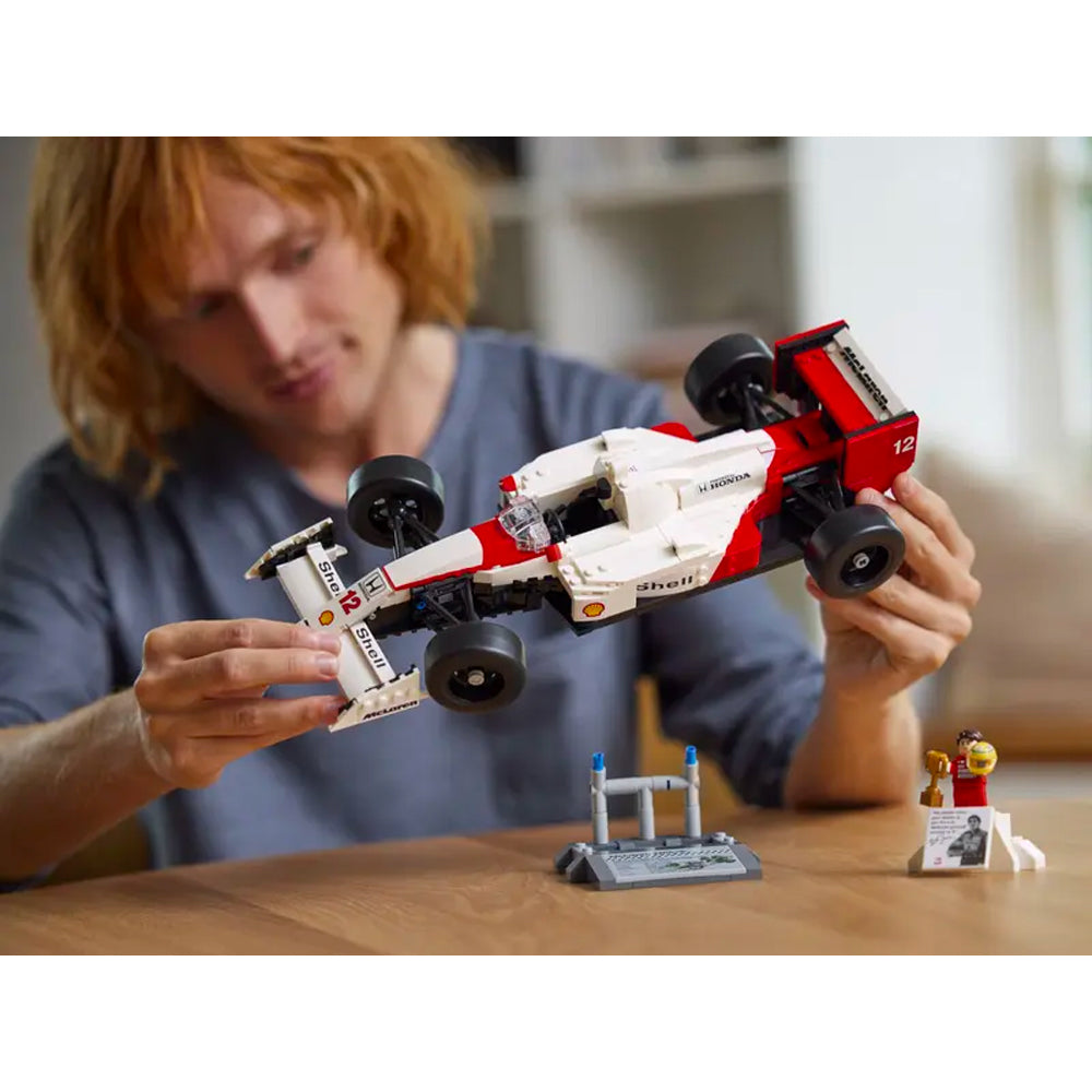 LEGO Icons 10330 McLaren MP4/4 w/Ayrton Senna Age 18+ 693pcs