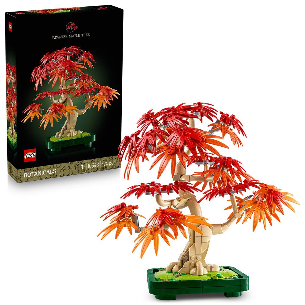 LEGO Botanicals 10348 Japanese Red Maple Bonsai Tree Age 18+ 474pcs