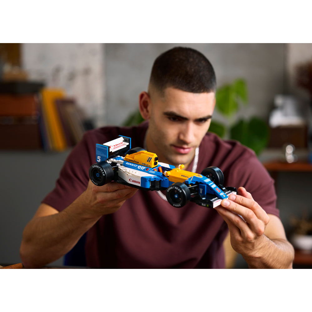 LEGO Icons 10353 Williams Racing FW14B w/Period Correct Sticker Set Bundle