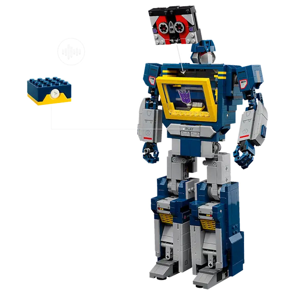 LEGO Icons 10358 Transformers: Soundwave Age 18+ 1505pcs