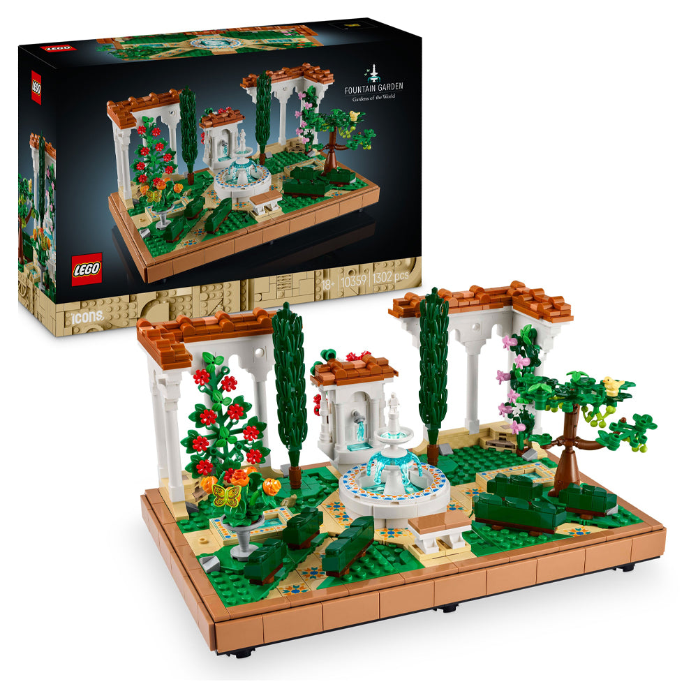 LEGO Icons 10359 Fountain Garden Age 18+ 1302pcs