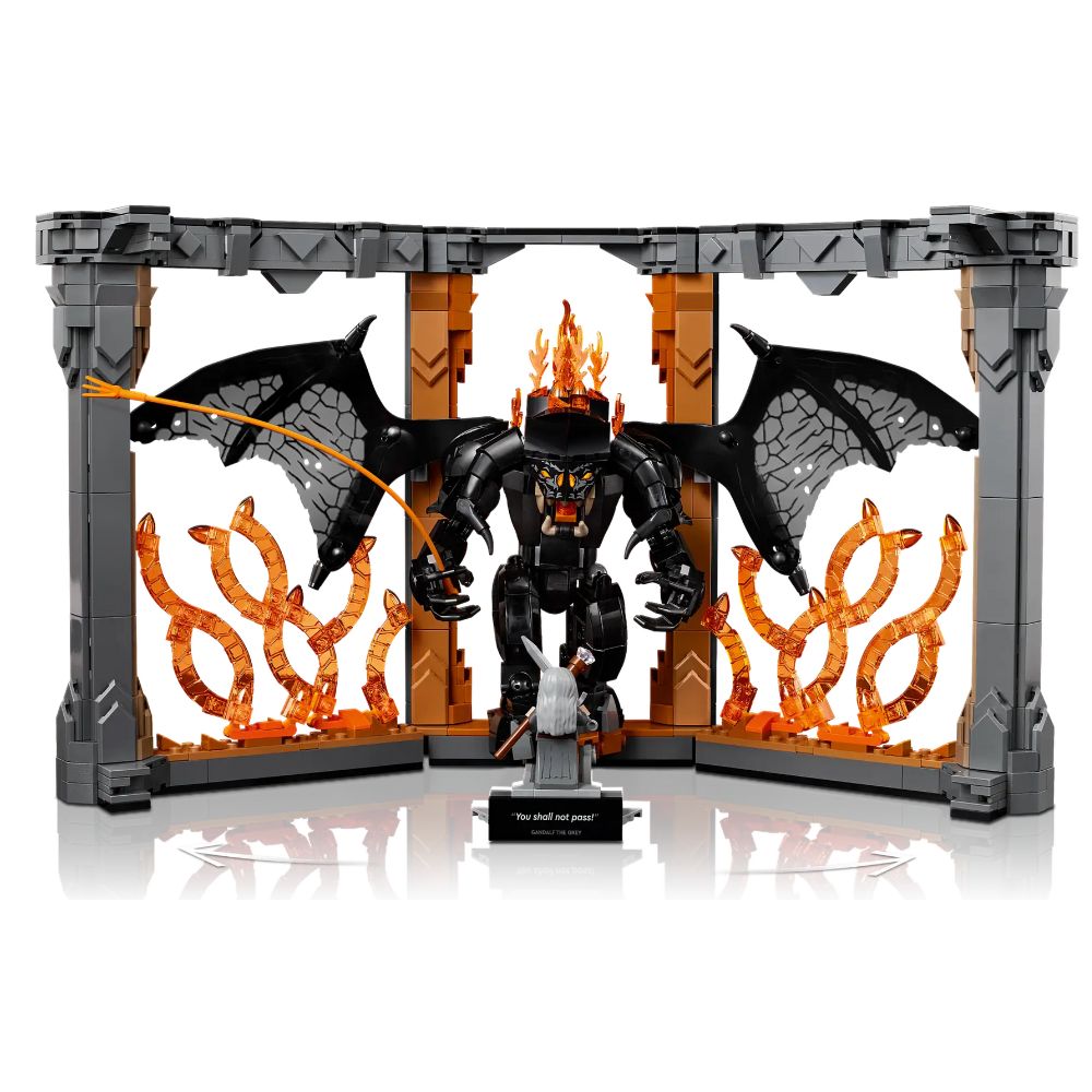 LEGO Icons The Lord of the Rings: Balrog™ Book Nook 10367 Age 18+ 1201pcs