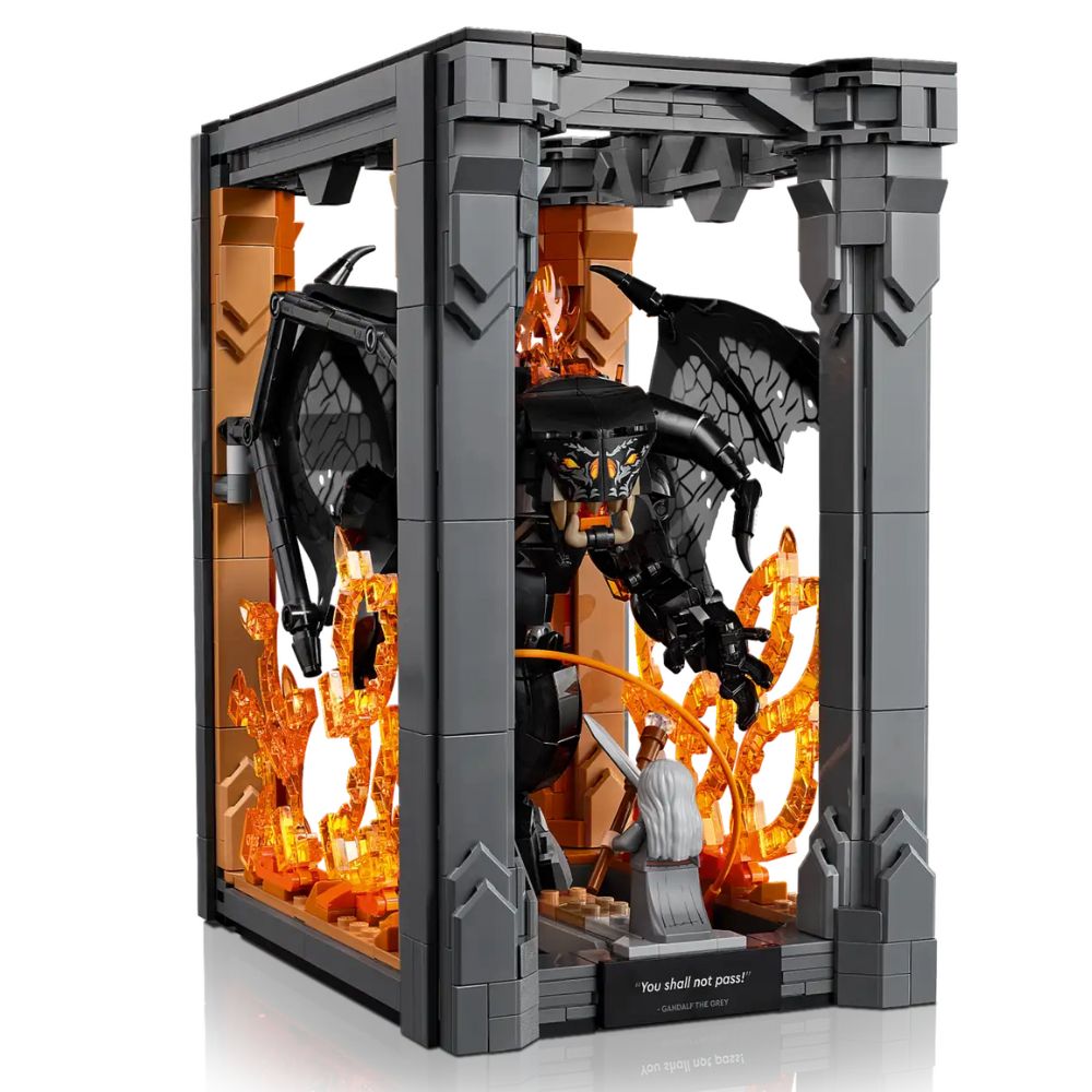 LEGO Icons The Lord of the Rings: Balrog™ Book Nook 10367 Age 18+ 1201pcs